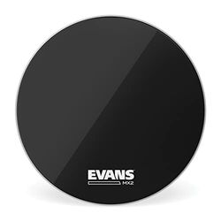 Evans MX2 slagvacht voor basdrum zwart 22 Inch zwart