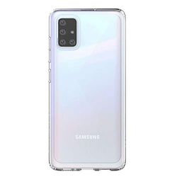 Samsung DESIGNED COQUE ARRIERE TRANSPARENTE NOIR GALAXY A51