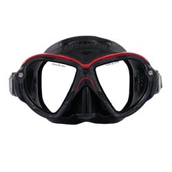 AQUALUNG Reveal ULTRAFIT - Masque Plongée Adulte avec Vision Panoramique 180°, Ajustement Personnalisé Visage, Verres interchangeables, étanche, Jupe en Silicone, idéal pour Une plongée sous-Marine