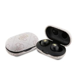 CG MOBILE Écouteurs Guess TWS - ENC 4G - avec étui de Chargement - (Rose)