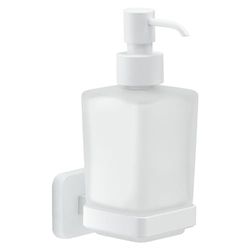 Gedy Distributeur de Savon Tonga Blanc Mat