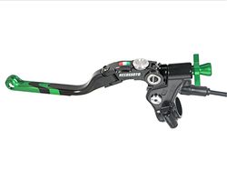 ACCOSSATO Commande d'embrayage à câble avec Levier de révolution coloré (Bouton+Insertion+régulateur), avec Micro Inclus pour Yamaha YZF-R6 de 2005 à 2022 CC 600