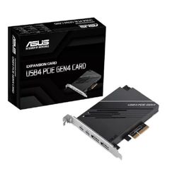 ASUS USB4 PCIe Gen4 Card gränssnittskort/adapter inbyggd DisplayPort, USB Type-C