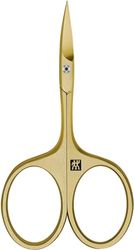 Zwilling Cuticle Scissors, Gold, Stainless Steel, 90mm, Premium Quality, Ambidextrous, Rust-proof, Matt Finish, Resharpenable