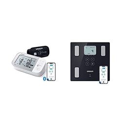OMRON X7 Smart Tensiómetro de Brazo + VIVA Smart Báscula inteligente