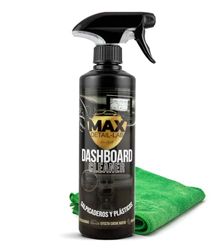 MAX DETAIL-LAB - Dashboard Cleaner - Lucida Cruscotto Auto Professionale, Rinnova Plastiche Interni, Pulizia Plastica Finitura Naturale Senza Siliconi, Aroma Fresco, Kit Detailing Car Moto, 500ml