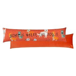 furn. Home Is Where The Dog Is Draught Excluder Cover, Multicolour, 92 x 20 cm
