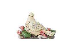 Enesco Peaceful Messenger (biała figurka gołębia) - Heartwood Creek autorstwa Jima Shore'a
