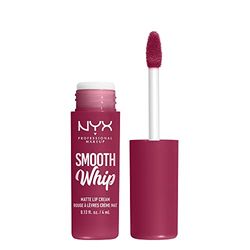 NYX Professional Makeup Rossetto Liquido, Tinta Labbra Matte, Tonalità Ultra-Vibranti, Con Burro di Karité e Burro di Cacao, Smooth Whip, Tonalità: Fuzzy Slippers