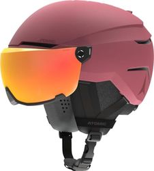 ATOMIC Savor Visor Stereo Casques Unisexe-Adulte, Maroon, 55-59
