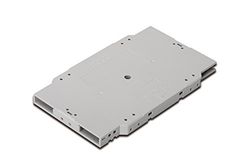 DIGITUS Cassette d'épissure FO - 2X 6 Supports d'épissure - Couvercle et Peigne d'épissure Inclus