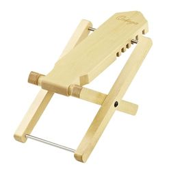 Ortega Guitars OWFS-1NT Headstock design Accordeur avec Pied en Bois Nature