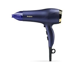 BaByliss Secador de pelo Midnight Luxe 2300W, control iónico antiencrespamiento, secado rápido, profesional y ligero, 3 ajustes de calor y 2 velocidades