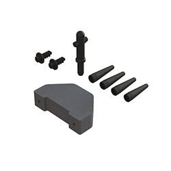 ARRMA ARA320694 skumstötfångare och rullbågsfixeringsset, grå/silver