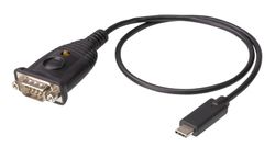 ATEN Cable USB UC232C-AT Negro Gris (1 unidad)