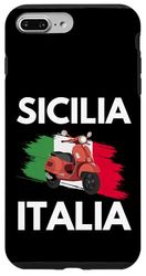 Sicilia Italia Y Ciclomotor Italiano En Sicilia Carcasa para iPhone 7 Plus/8 Plus
