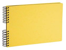 Exacompta - Ref 16540E - Aquarel Collection - Photo Album - 32 x 22cm, Spiral Bound, 50 Black Thick Card Pages, Laminated Cover - Assorted Pastel Colours