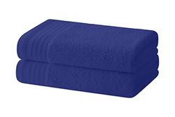 Degrees home 2 handdoeken, badhanddoeken, 100% katoen, 480 g/m², 100 x 50 cm