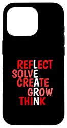 Red Learn & Grow Red Graphic Case for iPhone 16 Pro