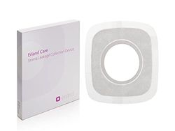 Erland Care Protective WaterProof Stoma Pad Multifunctional Silicone Pads For Stoma Care, Self Adhesive Comfortable Colostomy Pad That's Gentle On Skin. Stoma Care Accessories 16.2 x 18.4cm Pack of 10
