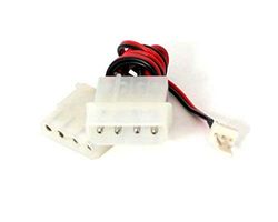 StarTech.com 12" Fan Adapter - TX3 naar 2x LP4 Power Y Splitter Kabel (CPUFANADAPT)