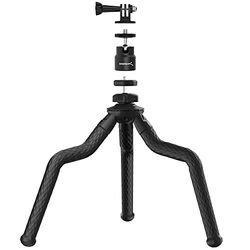 SABRENT Universal Flexible Tripod with Ball Head Bundle for standard Tripod mount (TP-FLTP-TBHD)