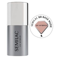Semilac Vernis à ongles gels semi-permanents UV BB Nude Base 7ml
