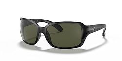 Ray-Ban RB4068 Highstreet 601 Nieuwe Vrouwen Zonnebril, Zwart, 60
