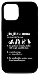 Brazilian Jiu Jitsu Bjj Jiujitsu Definition Involuntary Yoga Case for iPhone 12/12 Pro