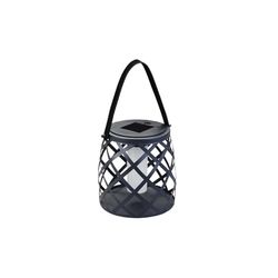 Lampe solaire décorative Galix, en métal noir, idéale pour embellir vos espaces extérieurs avec style et fonctionnalité, parfaite pour les jardins et les patios.