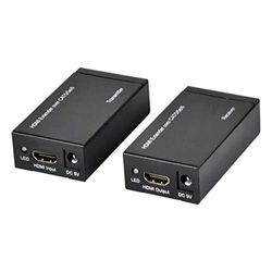 Ewent Extender HDMI 1080p 60m su Cavo LAN Ripetitore su Singolo Cavo Cat.6 Cat.7