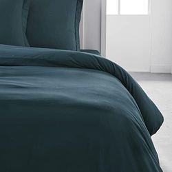 Today Dekbedovertrek 240 x 260 cm, 2 personen, katoen, pauw