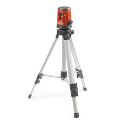 RIDGID 38758 Conjunto de laser de linha cruzada autonivelante micro CL-100, nível laser horizontal e vertical com alcance interno de 30 metros