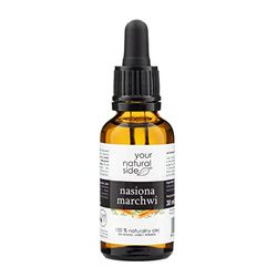 Dina naturliga sidofrön morötter kosmetisk olja | Daucus Carota Sativa Seed Oil 30 ml oaffinerad