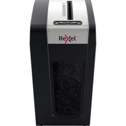 Rexel 2020133 Secure MC6-SL Whisper-Shred - Destructeur de Documents Coupe Micro Sécurité P5, Capacité 7-6 Feuilles (70-80 g/m²), Corbeille 18 litres Amovible