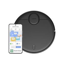 Xiaomi T12 Robotstofzuiger, slimme robotstofzuiger met dweilfunctie, robotstofzuiger met 3500 Pa, LiDAR navigatie, obstakelherkenning, tot 130 minuten looptijd, app-bediening, tapijt voor dierenharen
