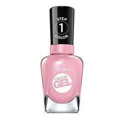 Sally Hansen Miracle Gel, Smalto in 2 Step, Lunga Tenura Fino a 14 Giorni, 160 Pinky Promise, 1 Unità (Confezione da 1)