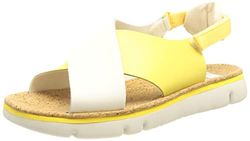 Camper Dam TWS Flat Sandal, flerfärgad, 37 EU, flerfärgad, 37 EU