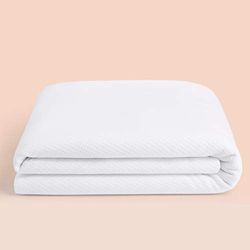 Casper Sleep Protège-Matelas imperméable pour lit Simple, Blanc