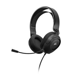 Corsair HS35 v2 Multipiattaforma Cuffie Gaming con Cavo – Microfono Omnidirezionale Flessibile – Cavo Universale da 3,5 mm – PC, Mac, PS5, PS4, Xbox, Nintendo Switch, Mobil – Carbonio