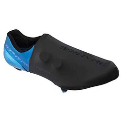 SHIMANO Scas43105 S-PHYRE Couvre-Chaussures Haut pour Homme, Noir, Taille XXL (47-49) Unisexe