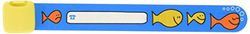 Infoband armband vissen meerkleurig