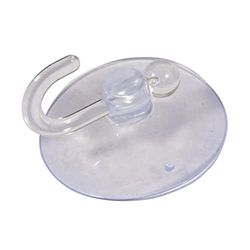 Rayher Sostegno con Gancio 15Mm, Ventosa Mm Ø, Busta 4 Pz, 3914800