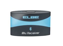 ELBE REC-21-IPBT - Receptor Bluetooth para Docking, música sem cabos, preto e azul