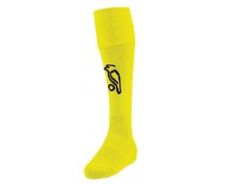 kookaburra unisexstrumpor – fluorgul – L hockeykläder, stora