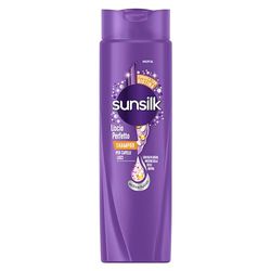 Sunsilk, Shampoo Liscio Perfetto, Shampoo per Capelli Lisci a Lungo e Setosi, Formula Active Fusion con Olio di Argan, Proteine della Seta e Biotina per Capelli Visibilmente Sani, 250 ml