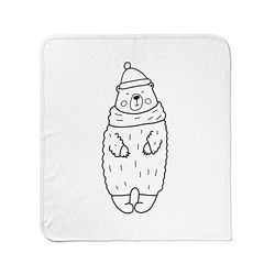 Questo Casa, Couverture de Bébé pour Garçons et Filles, Tissu en Mousseline, Couverture pour Siège Auto et Lit Bébé, Taille: 80x80 Cm