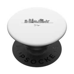 Horizonte de Estados Unidos de Tampa Florida PopSockets PopGrip Adhesivo
