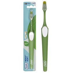 TePe Nova Soft - Brosse à dents ergonomique, idéale pour le nettoyage des espaces dentaires difficiles d'accès - Filaments souples - 1 pièce