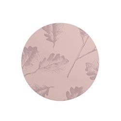 Questo Casa, Rund musmatta med digitalt tryck, halkfri baksida, för kontor och hem, diameter: 22 cm